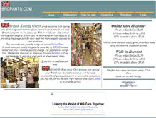 Tablet Screenshot of brgparts.com